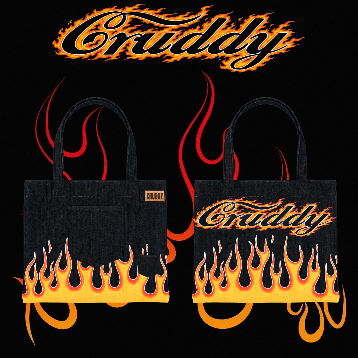 Flame Tote Bag