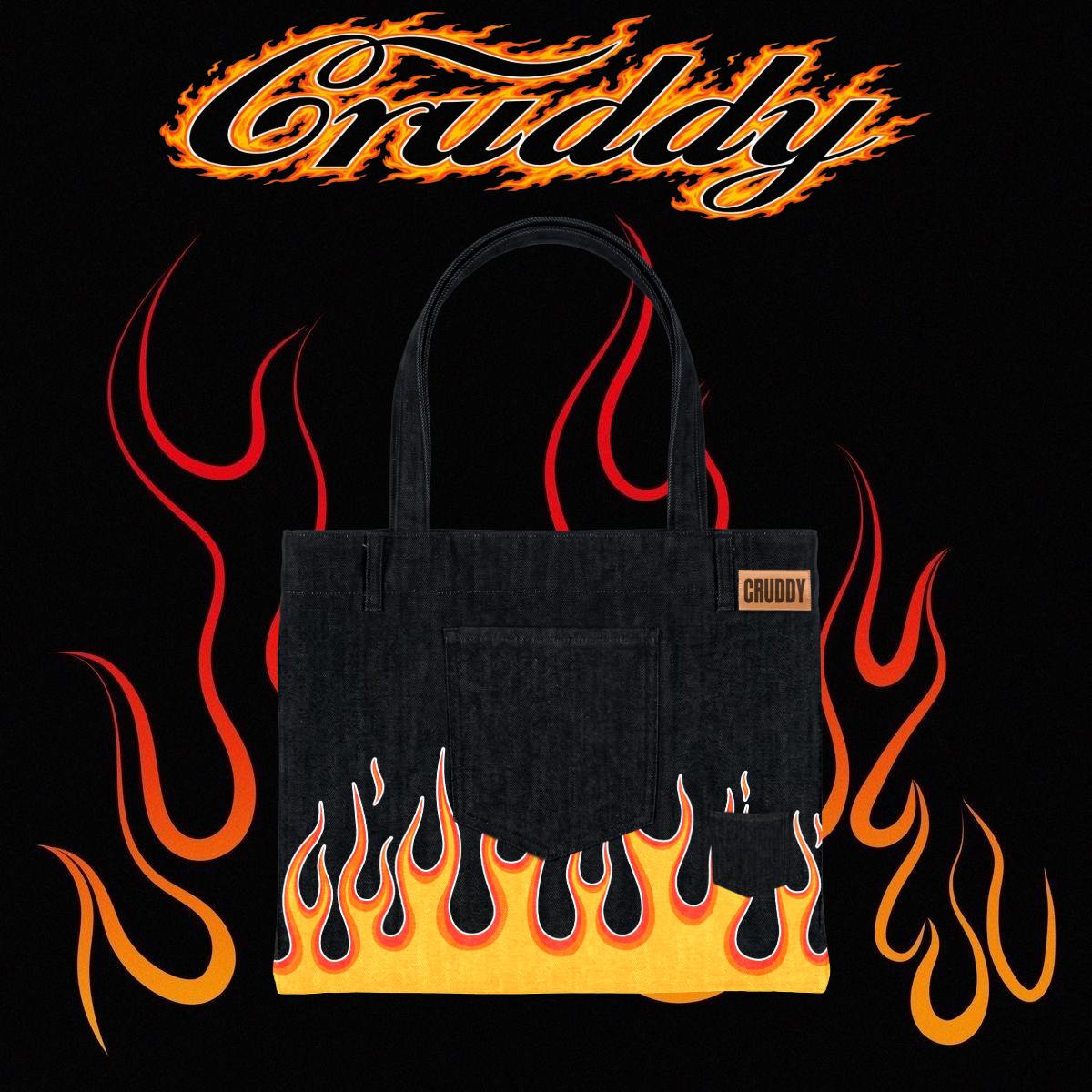 Flame Tote Bag