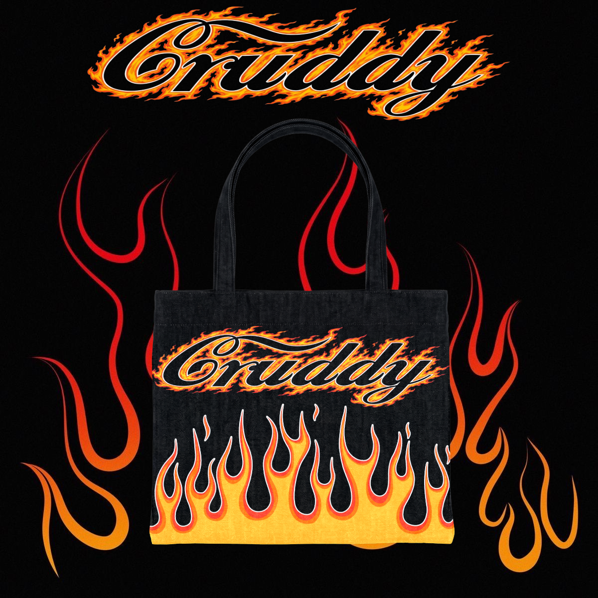 Flame Tote Bag