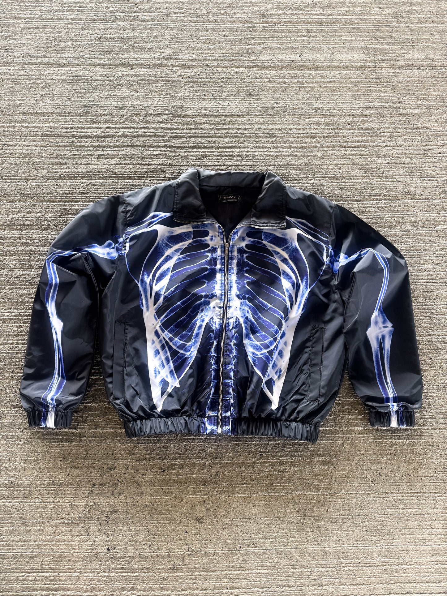Skeleton Windbreaker Jacket